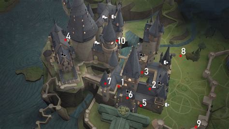 Hogwarts Legacy All Demiguise Statue Locations